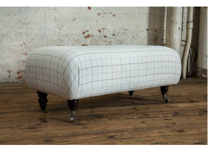 Chesterfield taburete otomano clásico de reposapiés otomano Banco nuevo de asiento relajante