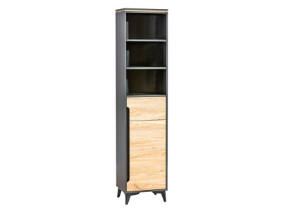 Armario alto vitrina diseño Armario vitrinas Estante Muebles de salón Estanterías Nuevo