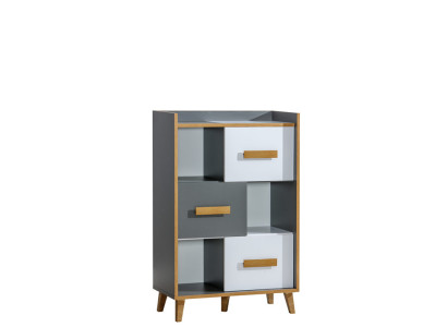 Estantería, repisa, cómoda, pared, armario, cajoneras, estantes, almacenamiento