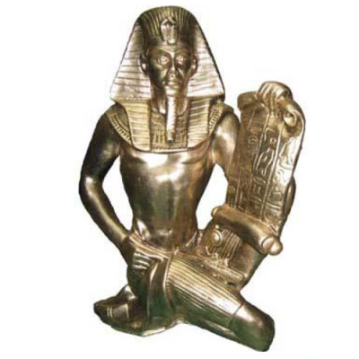Egipto Escultura Ramsés II Estatua Figuras Estatuas Estilo Antiguo de plástico 25 cm