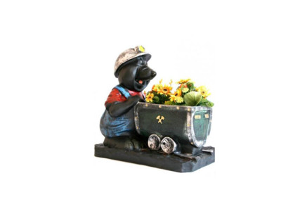 Maceta Topo Pedos Decoración Figura Estatua Escultura Figura Decorativa Maceta Nueva