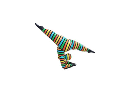 Figura abstracta Estatua Bailarina Estatuas Decoración de jardín Figuras modernas de 110 cm