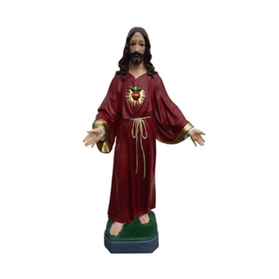Figura Estatua Santa Escultura Figuras Católicas Esculturas Estatuas de Jesús 77cm