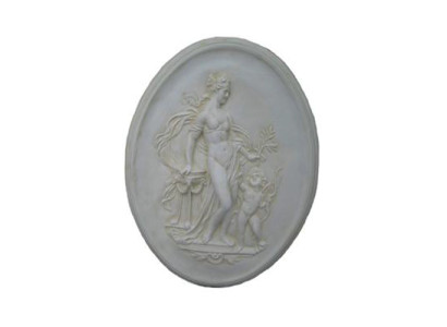 Antiguo cuadro relieve figura estatua escultura 80 x 65 cm figuras estatuas esculturas O2.