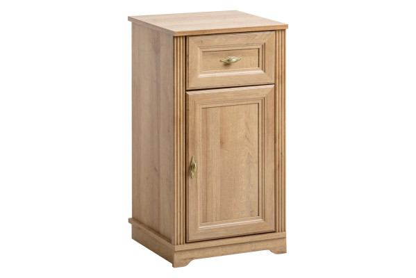 Armario de baño nuevo independiente de roble Gabinete de pared colgante de baño.