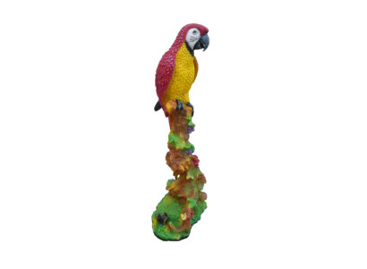 Papagayo abstracto de 98 cm, estatua de decoración de jardín, figuras de esculturas.