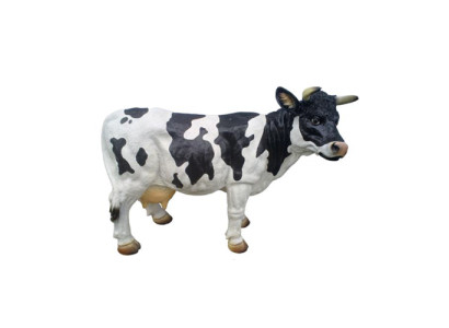 Exhibidor Decoración de vaca Granja Decoración Jardín Vaca Escultura Vaca 40cm Nuevo