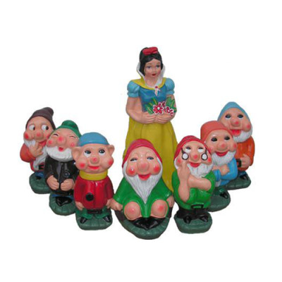 Escultura Blanca Nieves Figura Jardín Figuras Esculturas Estatuas Estatua 1 pieza