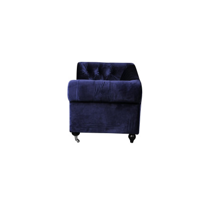 Barroco sofá cama - Chesterfield tela de 2 plazas en cuero textil jvmoebel ®