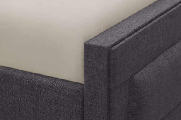 Cama Chesterfield, cama tapizada, cama doble, camas grandes XXL, cama de diseño de lujo, nueva.
