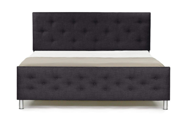 Cama Chesterfield, cama tapizada, cama doble, camas grandes XXL, cama de diseño de lujo, nueva.