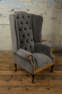 Chesterfield terciopelo sillón sofá sofás diseño lujo sofá relajarse televisión nuevo