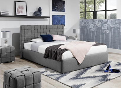 Cama acolchada de diseño de lujo doble para hoteles de matrimonio, habitación de descanso nueva de 200x200cm.