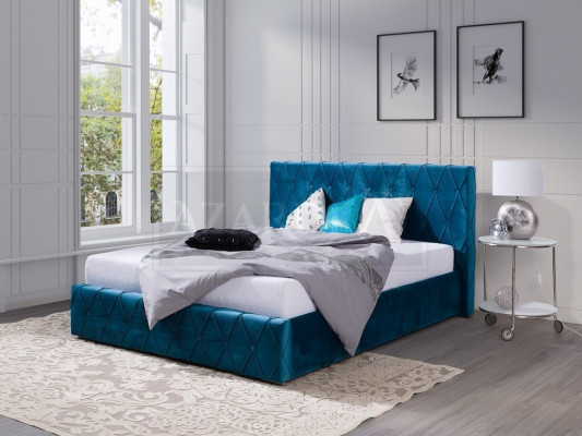 Cama almohada diseño lujo doble camas de hotel matrimonio 160 x 200cm dormitorio terciopelo