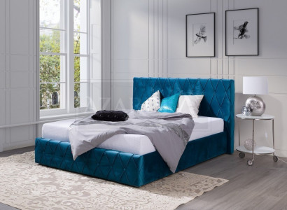 Cama almohada diseño lujo doble camas de hotel matrimonio 160 x 200cm dormitorio terciopelo