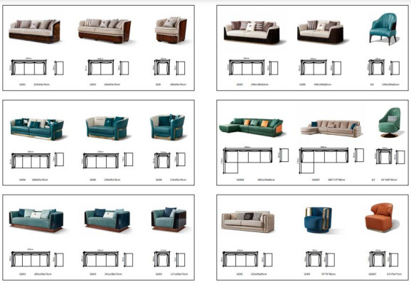 Taburete Azul Textil Dormitorio Nuevo Muebles de Diseño Moderno Creativo Lujo Tela Nuevo