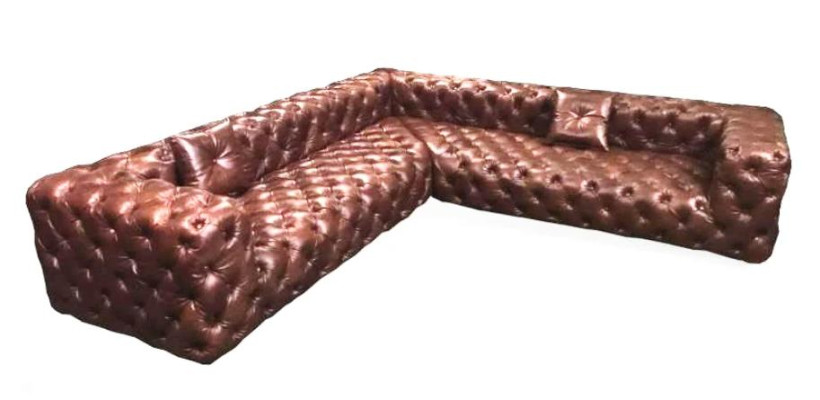 Sofá esquinero Sofá Sofá Conjunto de salón Sofá esquinero Sofás Chesterfield Muebles