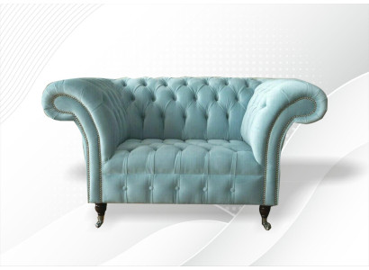 Chesterfield Sessel Diseño Sofá Sofá Sofás Tela Muebles Nuevos
