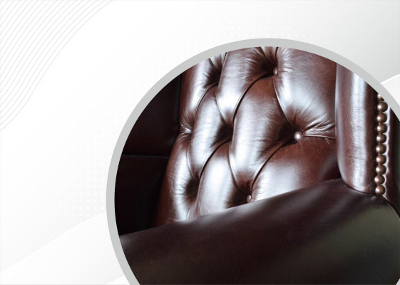 Chesterfield Sillón de orejas Sofás tapizados Estilo antiguo Silla Muebles clásicos