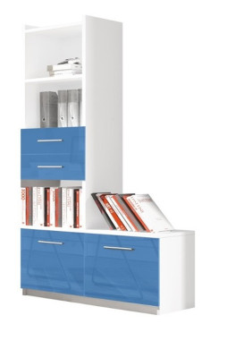 Conjunto de habitación infantil Mesa Cama Armario Cómoda Set de 5 piezas Habitación juvenil completa