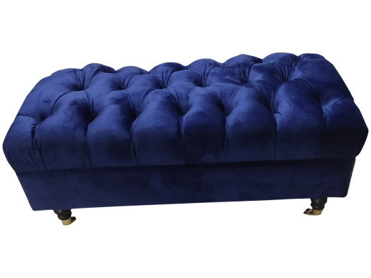 Lujo Taburete Banco de diseño Chesterfield Taburete de relax moderno Taburete de pie de asiento