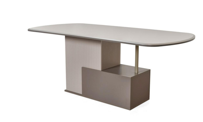 Comedor Rincón de comedor Conjunto de comedor Mesa de comedor Sillas Madera Beige 7 piezas Mesa.