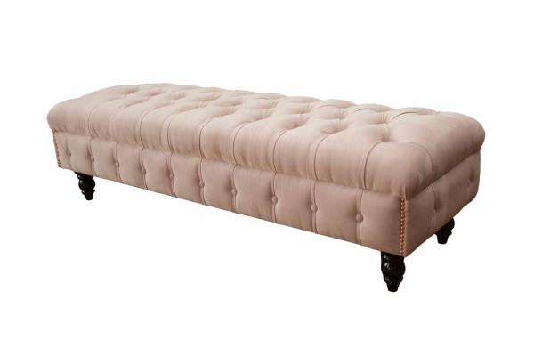 Taburete de pie Taburete Tapizado Puf Banqueta Otomana Chesterfield