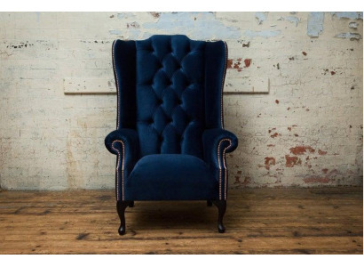 Sofá de diseño Chesterfield Sillón Sofá Tapizado Butaca Sofás Individuales Nuevo