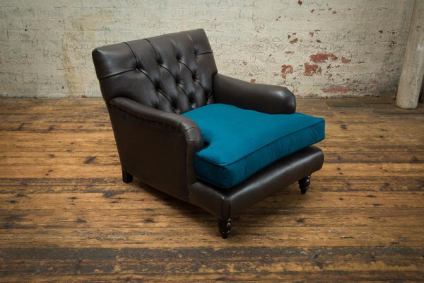 Chesterfield sofá de cuero sofá tapizado diseñador 2 plazas sofás de tela Sofás nuevos