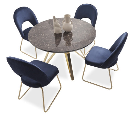 Grupo de comedor de sillas modernas Mesa Mesas 7 piezas. Mesa de comedor 6 x sillas Juego de comedor.