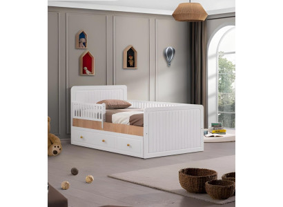 Estructura de la cama Cama infantil Cama Habitación infantil Muebles de habitación infantil Blanco