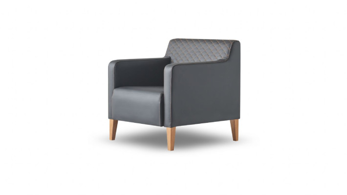Conjunto de oficina de 2 piezas en negro, sillón de 2 plazas de un solo color, para la sala de estar.