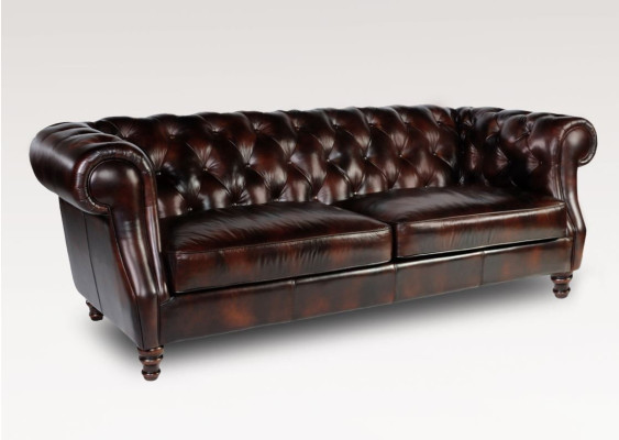 Sofá Chesterfield Big XXL Blackpool Sofá Cuero Artificial Textil Acolchado Conjunto
