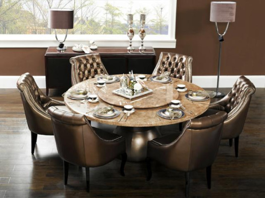 Silla de diseño de lujo Chesterfield, sillas de comedor tapizadas.