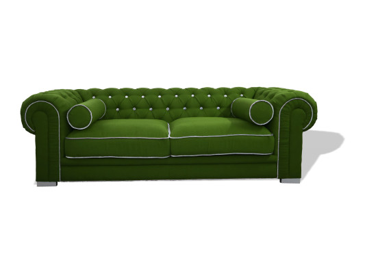 Sofá Chesterfield de 3 plazas, sofá acolchado de diseñador, juego de sofás SL Sofa 32.
