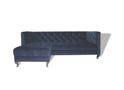 Chesterfield Sofá tapizado Sofás de diseñador Sofá de conjunto de sofás Couch SLIII Sofá №17