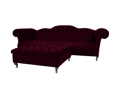 Sofá Chesterfield Tapizado Diseñador Sofás Sofá Conjunto Sofá SLIII Sofá №45