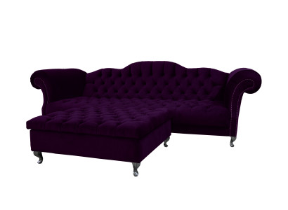 Chesterfield Sofa Tapizado Diseñador Sofás Conjunto de Sofás Sofá SLIII Sofá №52