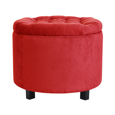 Taburete Reposapiés Otomano Reposapiés Puf de asiento Sala de estar Diseñador Solano