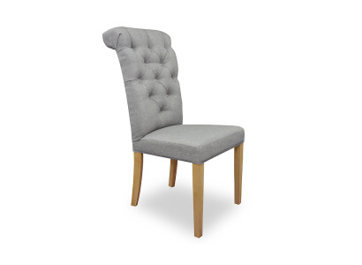 Silla de club de salón Chesterfield Sillón Comedor Respaldo relax Sillas Sillón