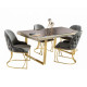 Conjunto de mesa de comedor + sillas