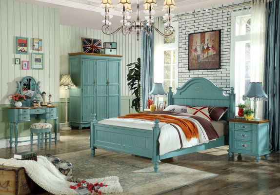 Hotel Camas Acolchadas Doble Americana Bix XXL Madera Tela Cama Diseño Elegante