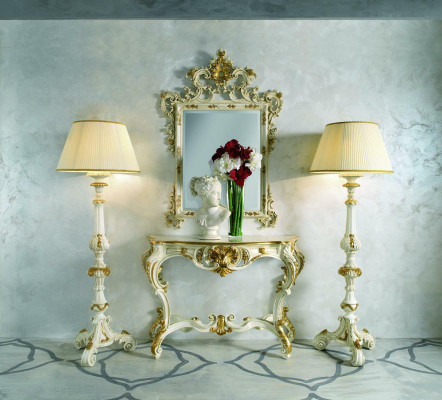 Marco de madera del espejo Gran espejo de pared Espejo de diseñador clásico Barroco SP5020