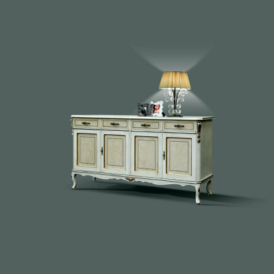 Diseño de muebles estilo Barroco y Rococó clásico, cómodas, armario, aparador