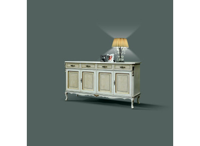 Diseño de muebles estilo Barroco y Rococó clásico, cómodas, armario, aparador
