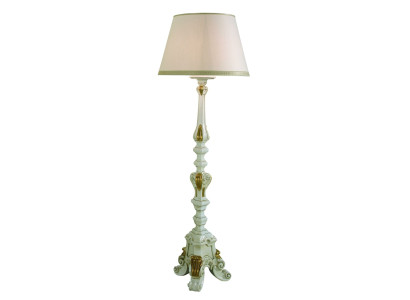 Lámpara de pie clásica luminaria lámpara de pie lámpara lámpara barroca 138cm lámparas nuevo