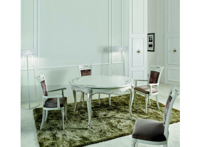 Muebles italianos mesa de comedor madera mesa de lujo diseño mesas comedor 140x79cm