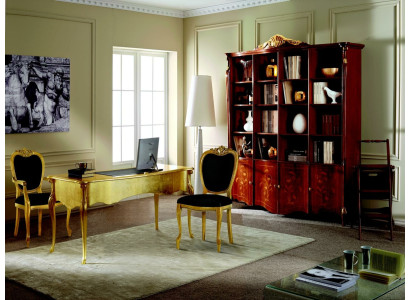 Muebles de diseño Mesa de oro Madera Sala de estar Mesa Muebles de lujo italianos