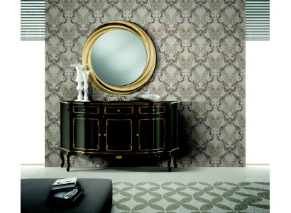 Bonito mueble de consola, armario, aparador, cómoda, armarios, estante italiano.