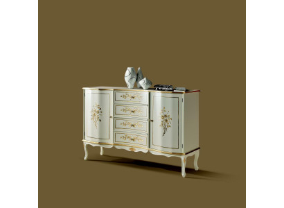 Cómoda de lujo armario Muebles de madera italiana Diseño del aparador de la consola